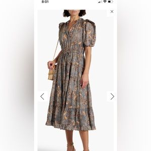 Ulla Johnson Ava Midi dress sz 2.